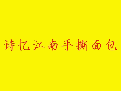 诗忆江南手撕面包加盟