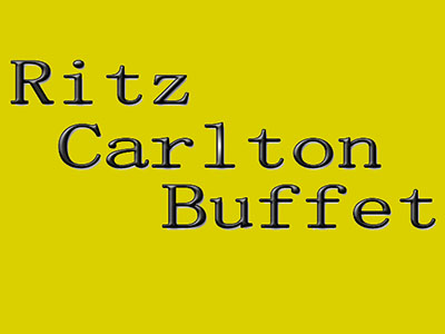 Ritz Carlton Buffet加盟