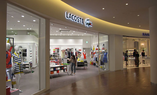 lacoste加盟