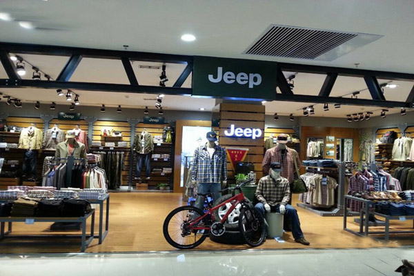 jeep男装加盟店