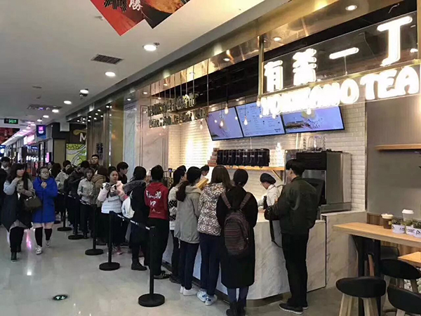 有茶一丁加盟门店