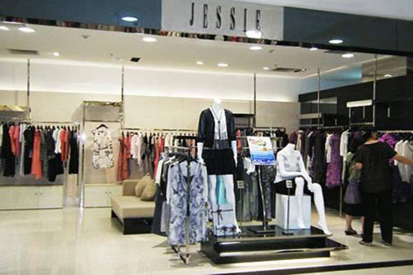 jessie女装加盟门店