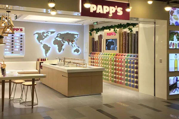 PAPP'S TEA加盟门店