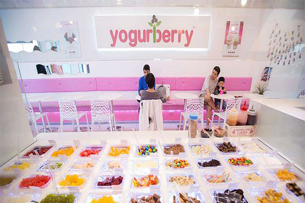 yogurberry加盟门店