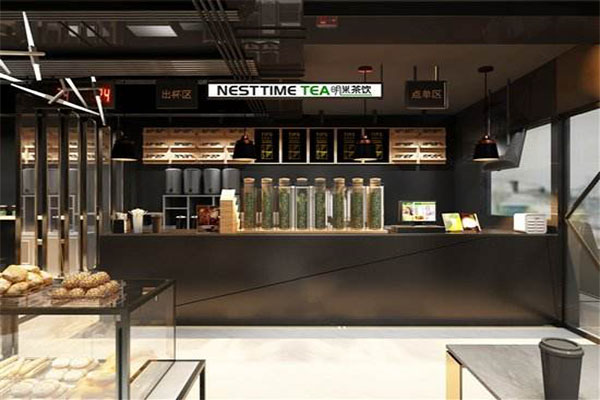 明巢茶饮加盟门店