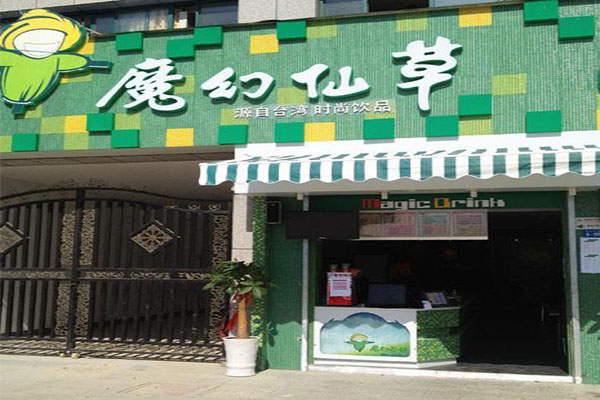 魔幻仙草奶茶加盟门店