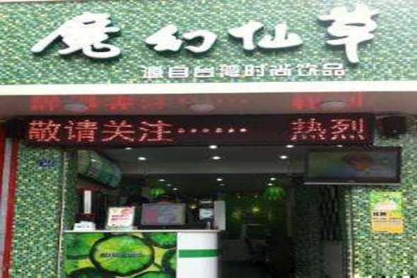 魔幻仙草奶茶加盟门店