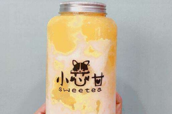  小芯甘奶茶加盟店