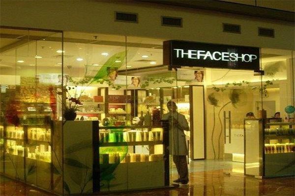 The Face Shop化妆品	加盟门店