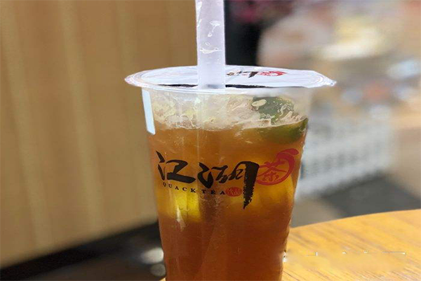 江湖茶饮品加盟店