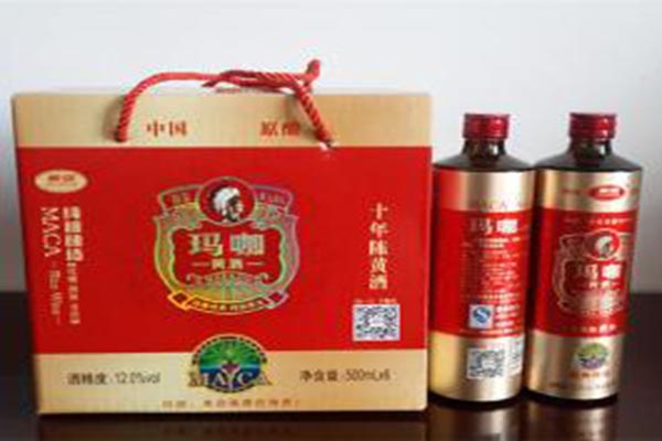 东巴玛咖黄酒