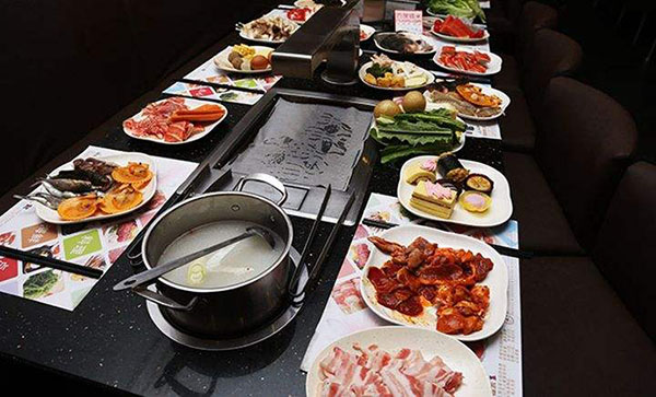 石板王韩式烧烤加盟店