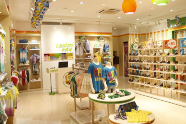 卡西龙童装加盟店