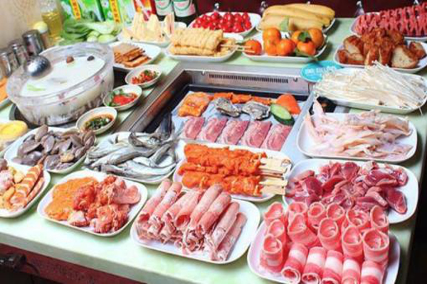口中串自助火锅烤肉加盟费