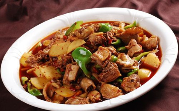 溢恒大盘鸡加盟店
