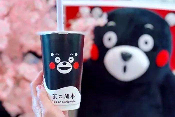 熊本熊奶茶加盟店