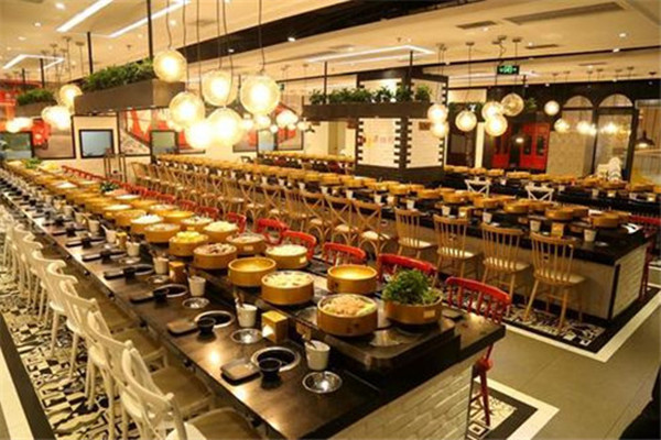 咕叽咕叽自助火锅加盟店