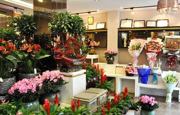 鲜花店加盟