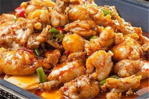 花龙阵炭火牛蛙加盟店