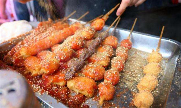 嘿逵炸串加盟店