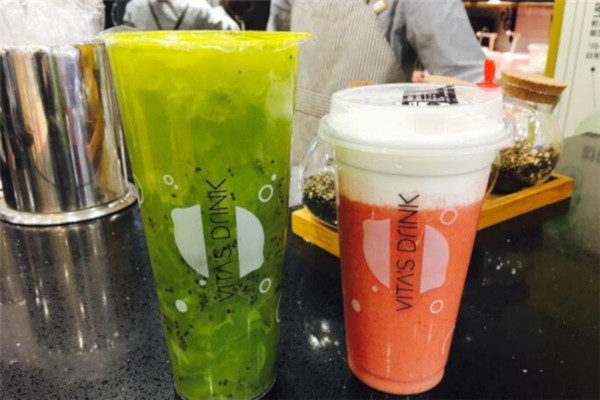 vita's drink奶茶