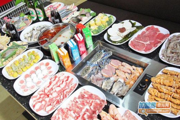 自助烤肉火锅加盟