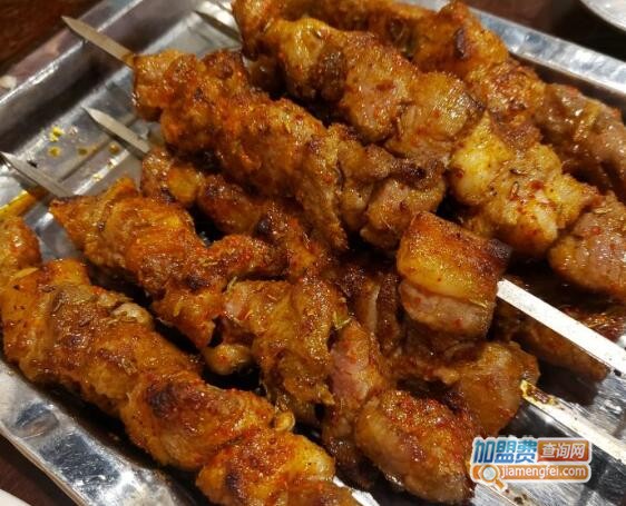 玫瑰红碳烧烤吧加盟门店