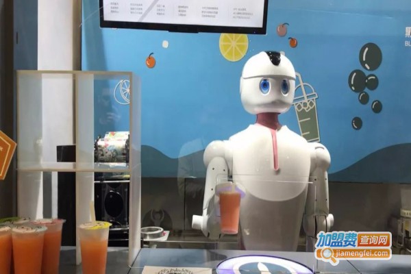 黑石机器人奶茶店加盟费