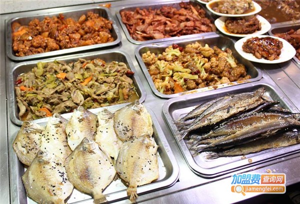 铁板烧自选快餐加盟店
