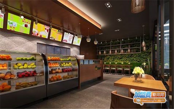 品牌鲜榨果汁店加盟店