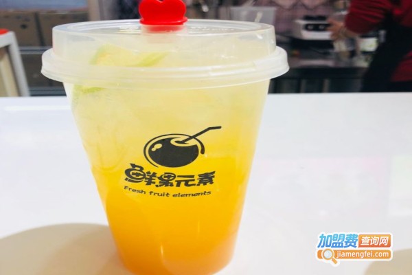 鲜果元素饮品加盟店