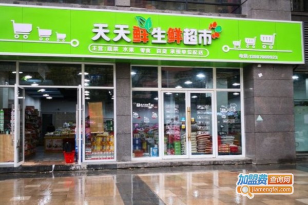 天天鲜生鲜超市加盟店