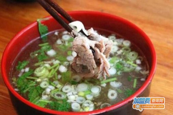 牛肉汤连锁餐馆加盟费
