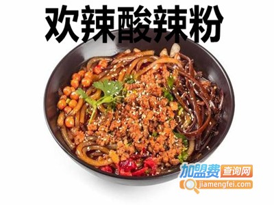 欢辣酸辣粉加盟电话