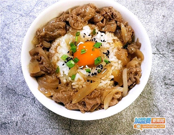 日式牛丼饭加盟店