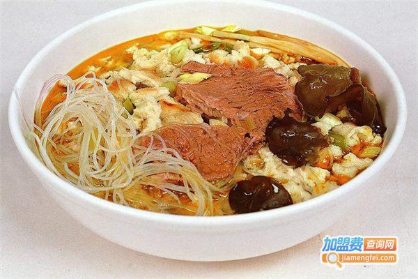 泡馍加盟费