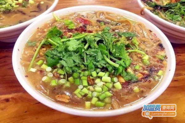 山野菜杂面条加盟费