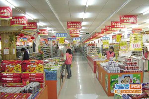 中型超市加盟费