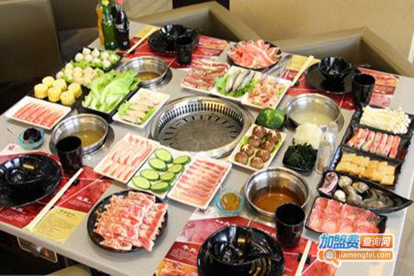 烤涮自助餐加盟费