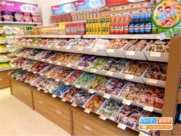 休闲食品专卖店加盟费