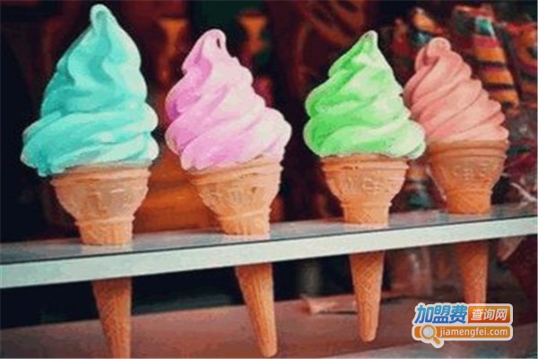 彩虹冰淇淋店加盟
