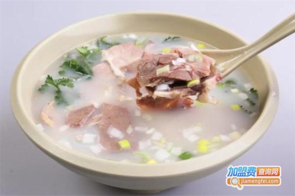孟记羊汤加盟费