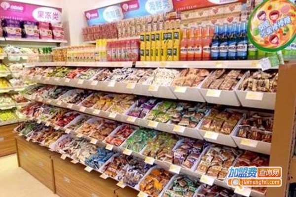 品牌休闲零食加盟门店