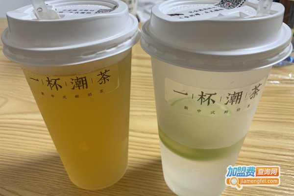 一杯潮茶加盟费