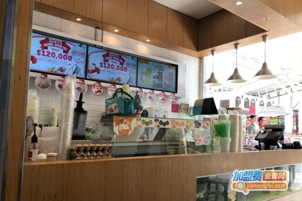 豆在加盟门店
