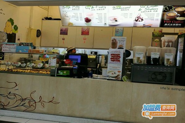 豆在加盟门店