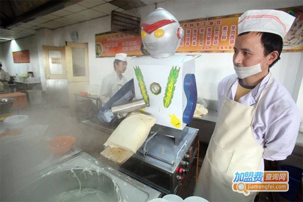 大圆碗机器人刀削面加盟门店