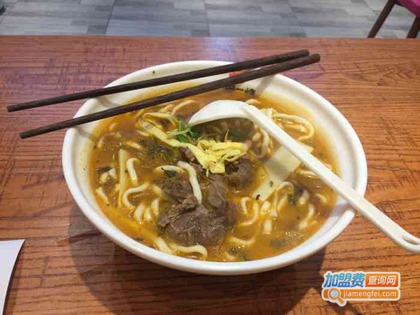 一碗一烧劲道面加盟费