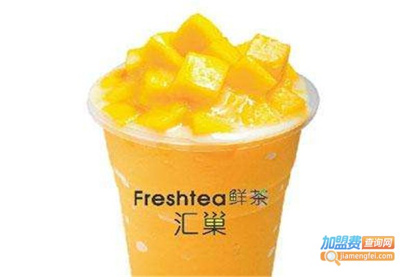 汇巢鲜茶加盟费