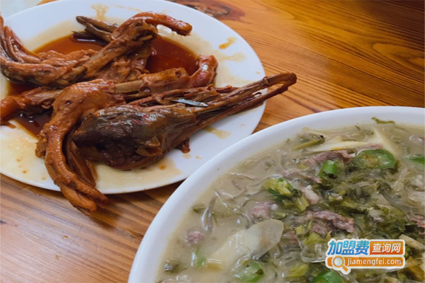 阿拉溪口老鸭牛肉面加盟费